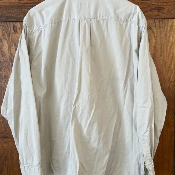 Eddie Bauer Khaki Button Down - Picture 2 of 2